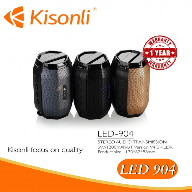 Loa Bluetooth Kisonli LED-904